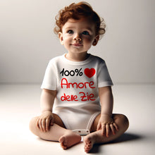 Carica l'immagine nel visualizzatore di Gallery, Body neonato neonata amore zie
