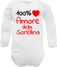 Carica l'immagine nel visualizzatore di Gallery, corredino neonato Amore della sorellina