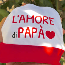 Carica l'immagine nel visualizzatore di Gallery, Set regalo nascita papà: tutina, bavetta e cappello