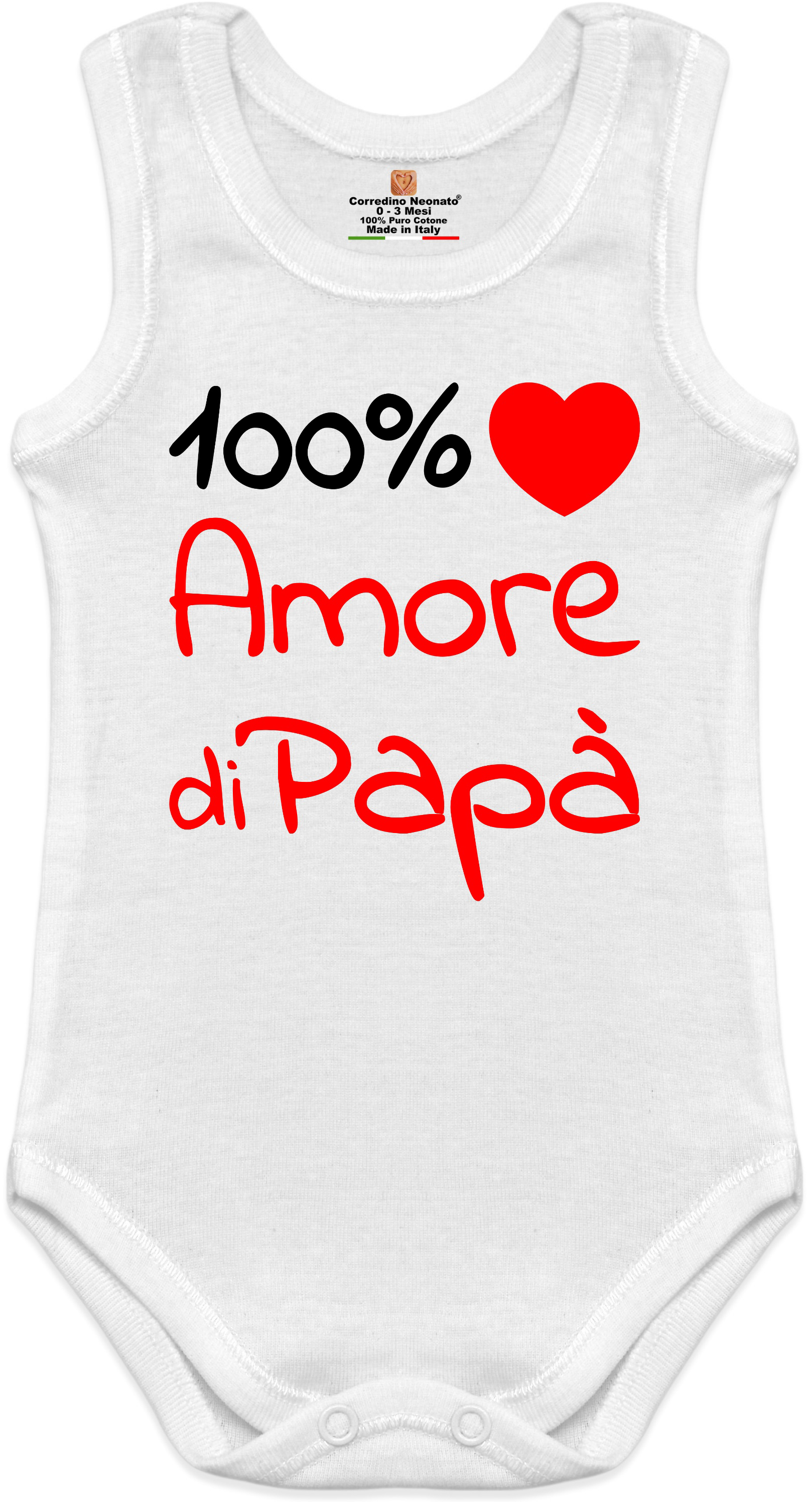 Body Neonato "Ciao Papà" - 100% Cotone OEKO-TEX | Regalo Per Futuro Papà - Foto 11