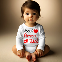 Carica l&#39;immagine nel visualizzatore di Gallery, body neonato caldo cotone indossato da bimbo nipote dello zio
