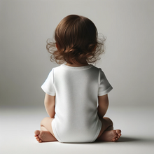 Carica l&#39;immagine nel visualizzatore di Gallery, Body Neonata Interista come papà e bellissima come la mamma a Mezza Manica

