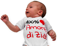 Carica l&#39;immagine nel visualizzatore di Gallery, Body Neonato Amore della Zia a Mezza Manica
