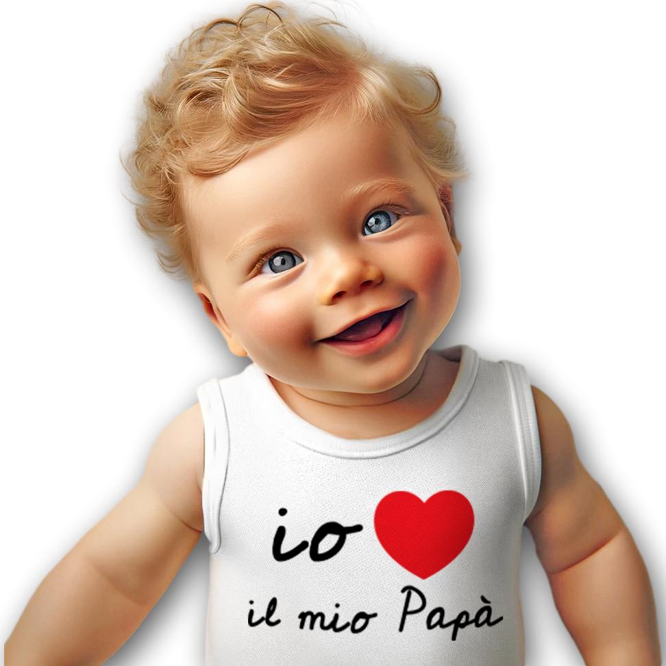 bambino-body-io amo il mio papà