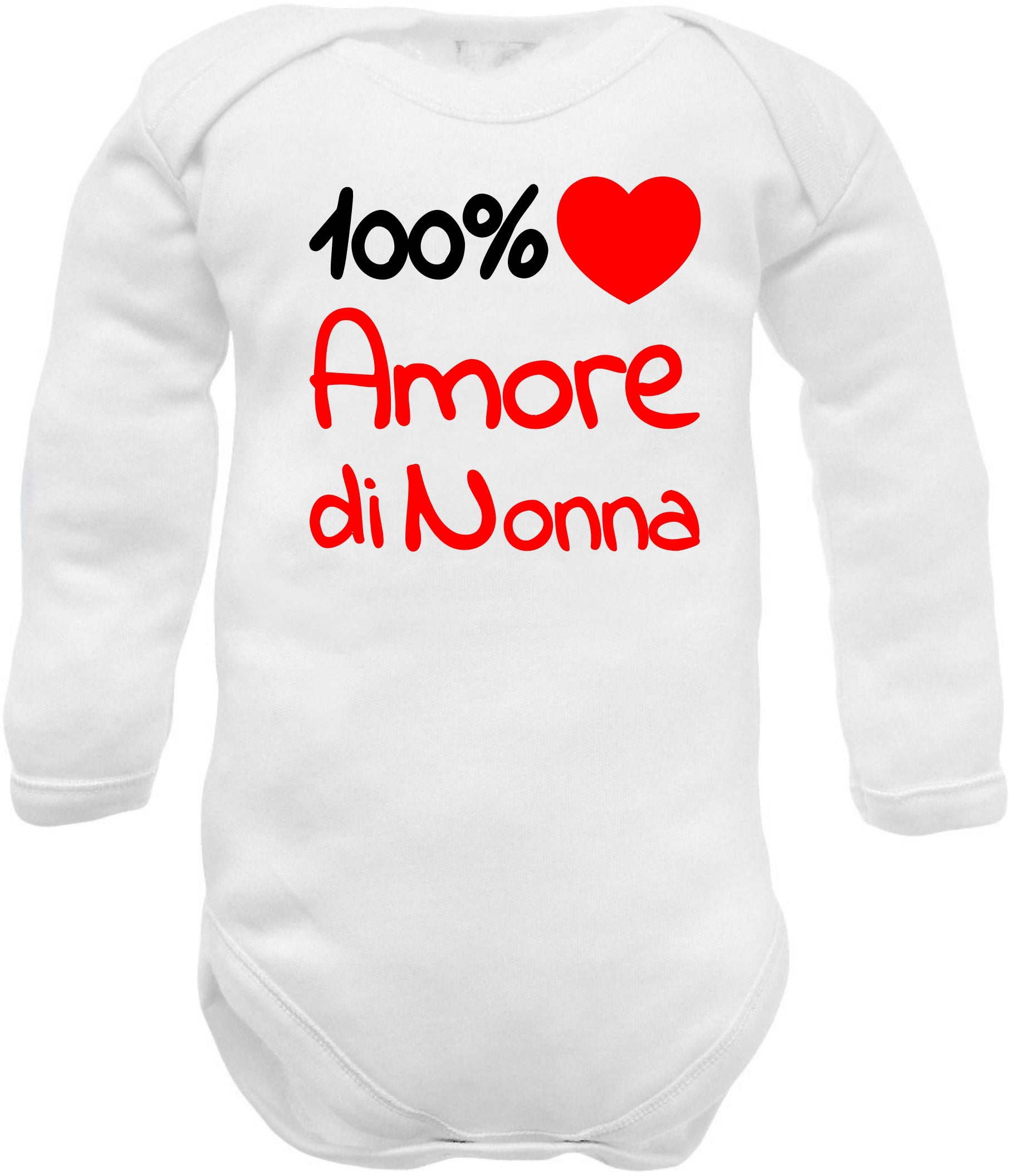 Body Neonato Divertente Con Scritte 'Mamma Papà Nonni' - Regalo Perfetto 0-24 Mesi - Foto 9