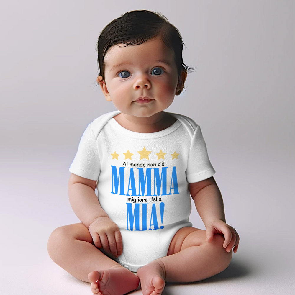 -Body neonato Mamma Mia