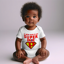 Carica l&#39;immagine nel visualizzatore di Gallery, Body neonato papà super eroe
