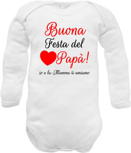 Carica l&#39;immagine nel visualizzatore di Gallery, body maniche lunghe buona festa del papà
