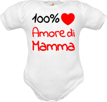 Carica l&#39;immagine nel visualizzatore di Gallery, Body neonato cotone amore di mamma maniche corte
