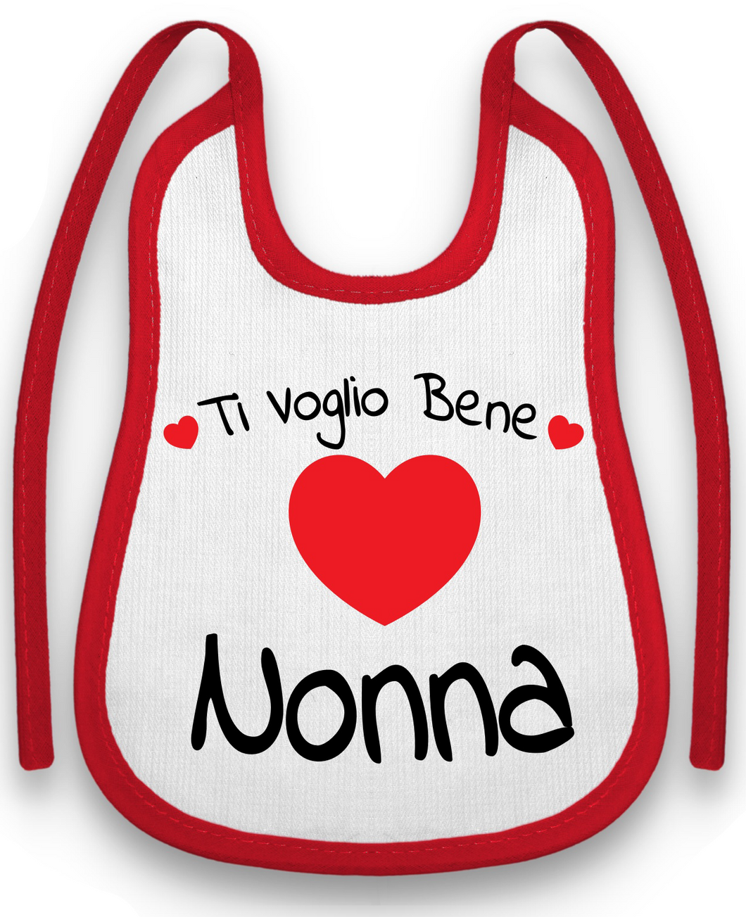 Bavaglino Neonato Pasqua Bavaglino Neonato 'Quest'anno La Sorpresa Sono Io' - Cotone, Made In Italy Bavaglino Made Italy