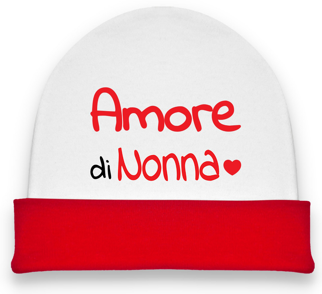 cappello Neonato amore di Nonna
