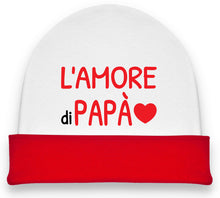 Carica l&#39;immagine nel visualizzatore di Gallery, Cappello neonato sono l&#39;amore di Papà
